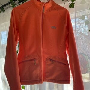 Women's Bright Orange Ski Jacket